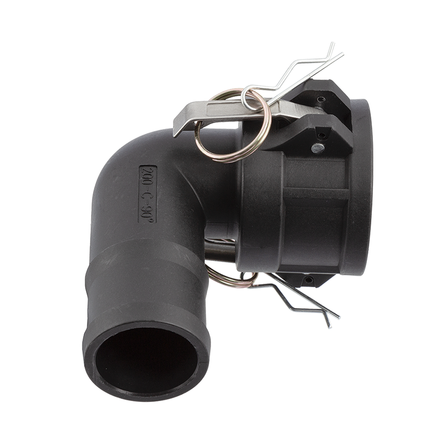 Kamlock Right Angle Connection Kamlock x Hose Barb Image 2
