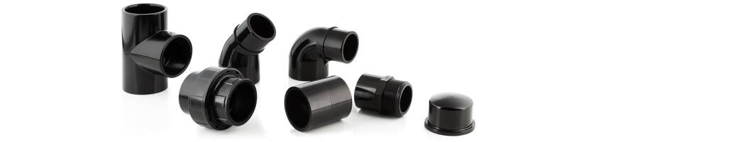  PVC pipe black, PVC fitting black 
 Black...