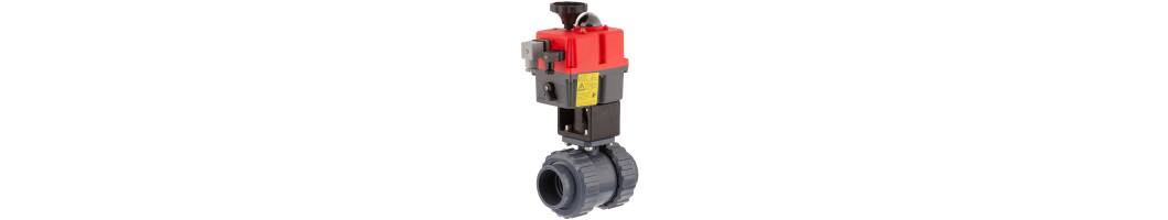 PVC-U ball valve with electric actuator
The...