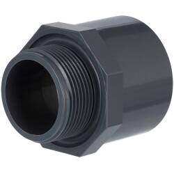 PVC-U Übergangsnippel Klebemuffe/-stutzen x...