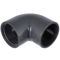PVC-U Winkel 90&deg; Klebemuffe x Innengewinde