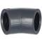 Gomito a 45° f/f, in PVC-U