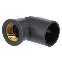 U-PVC solvent elbow 90&deg; x brass female thread