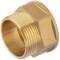 nipple brass female thread x male thread