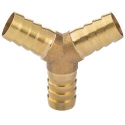 Connettore a Y portagomma in ottone