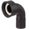 PP Schlauchtülle 90°, Überwurfmutter x Tülle 1 1/4" x 32mm