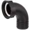 PP Schlauchtülle 90°, Überwurfmutter x Tülle 2" x 50mm