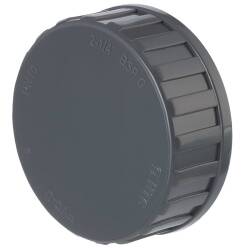 PVC-U Kappe Innengewinde incl. Flachdichtung