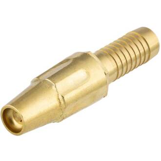 Brass nozzle with hose nozzle