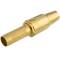 Brass nozzle with hose nozzle