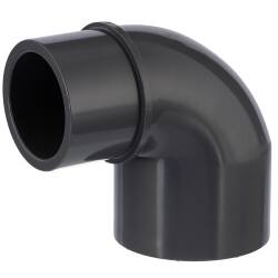 PVC-U Reduzierwinkel 90&deg; Klebemuffe x Klebestutzen/-muffe