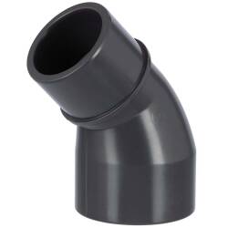 U-PVC solvent reducing elbow 45&deg; f/m
