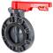 U-PVC butterfly valve 90mm