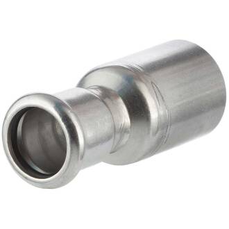 Stainless Steel V4A Press Fitting M-Contour Reducer male x female socket, M-profile