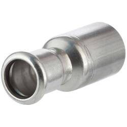 Stainless Steel V4A Press Fitting M-Contour Reducer male x female socket, M-profile