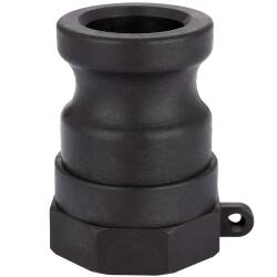 Kamlock PP type A male part with female thread
