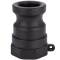 Kamlock PP type A male part with female thread
