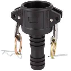 Kamlock PP type C female part with hose nozzle