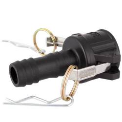 Kamlock PP type C female part with hose nozzle