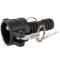 Kamlock PP type C female part with hose nozzle