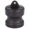Kamlock PP type DP male part end cap blind coupling