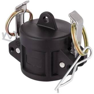 Kamlock PP type DC female part with end cap