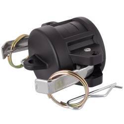 Kamlock PP type DC female part with end cap