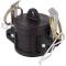 Kamlock PP type DC female part with end cap