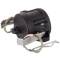 Kamlock PP type DC female part with end cap