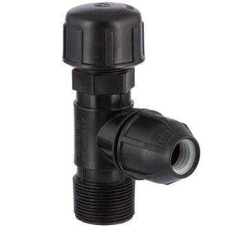 PP screw-in insert, tapping clamp under pressure, PP clamp
