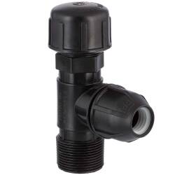 PP screw-in insert, tapping clamp under pressure, PP clamp