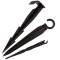 Stake for dripline / supply pipe and micro pipe
