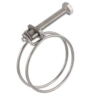 Fascetta per tubo flessibile spiralato W4 acciaio inox 304
