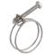 Fascetta per tubo flessibile spiralato W4 acciaio inox 304
