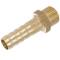 Messing Schlauchtülle Aussengewinde x Tülle 1/4" x 9mm
