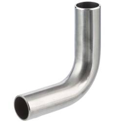 Curva di sorpasso m/m 90&deg; a pressare, acciaio inox 316
