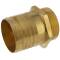 Messing Schlauchtülle Aussengewinde x Tülle 2 1/2" x 76mm