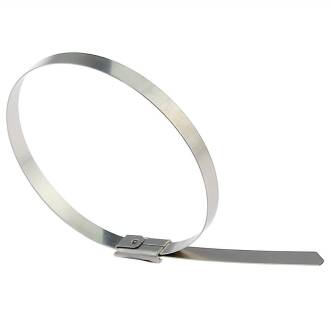 Steel cable tie