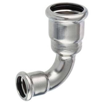 >Stainless Steel V4A Pressfitting M-Contour Bend 90° I/I Dual Press Coupling