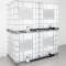IBC Container Verbindungset 50mm übereinander