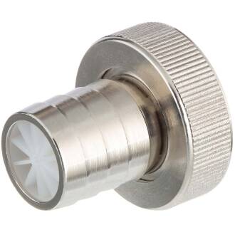 Stainless steel tap connector female thread x nozzle