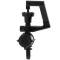 NDS Micro-Flo Adjustable micro-sprinkler with micro valve and male thread 0-76lph for sprinkler stake