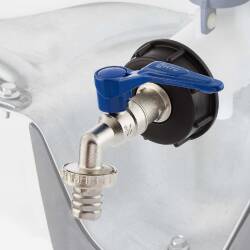 IBC Container S60*6 connection with tap METAL TOP SELLER