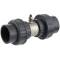 PVC-U Doppel-Verschraubung Poolerdung Edelstahl V4A