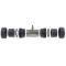 PVC-U Doppel-Verschraubung Poolerdung Edelstahl V4A