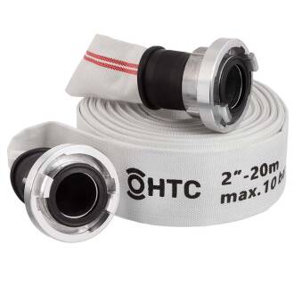 HTC© Construction hose flat hose 10 bar with STORZ coupling
