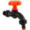 Kunststoff Wasserhahn 1/2" x 3/4" (QuickConnector)