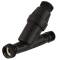 TECO Y-Filter with Pressure Reducer 3/4" female x male thread - 1,8 bar - black