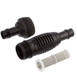 Y-filter pressure regulator