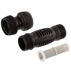 Y-filter pressure regulator